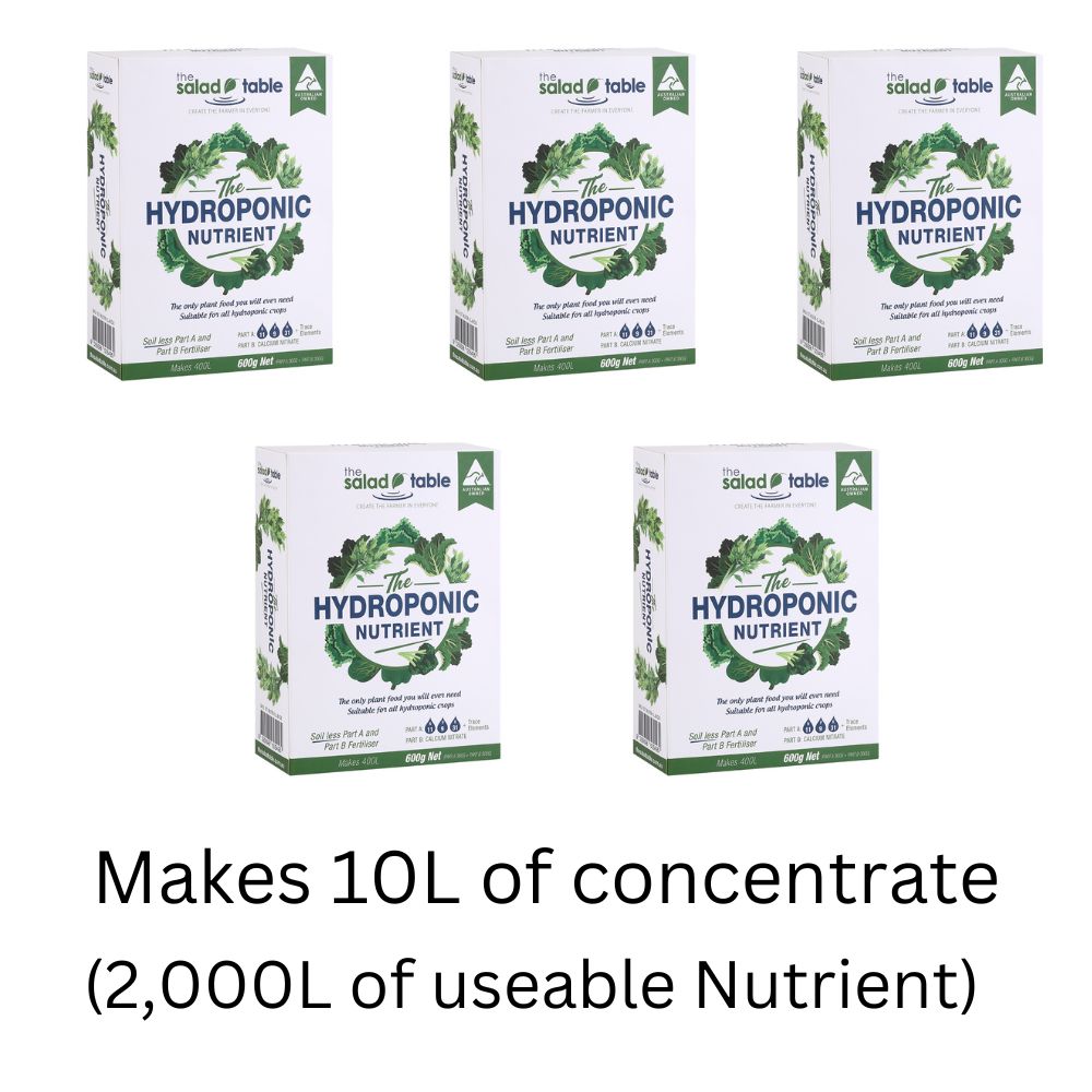 The Salad Table Nutrient 10L Refill Kit